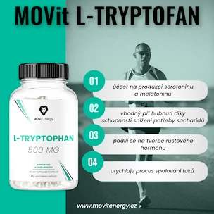 MOVit L-Tryptofan 500 mg 90 kapslí