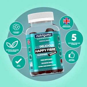 Nutrigums Happy Fibre Inulin 60 gummies