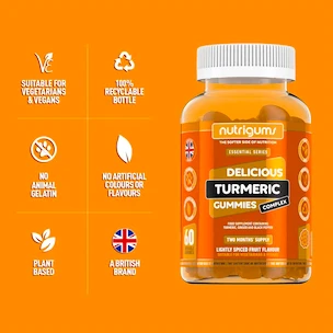 Nutrigums Turmeric Complex 60 gummies