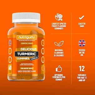 Nutrigums Turmeric Complex 60 gummies