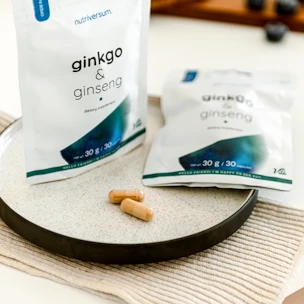 Nutriversum Ginkgo+Ginseng 30 kapslí