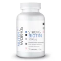 NutriWorks Strong Biotin 5500µg 120 kapslí