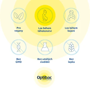 Optibac On Antibiotics (Probiotika při antibiotikách) 10 kapslí