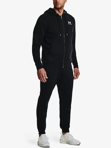 Pánská mikina Under Armour  Essential Fleece FZ Hood-BLK