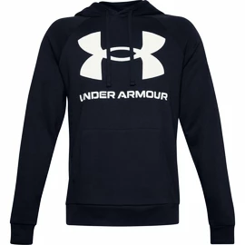 Pánská mikina Under Armour Rival Fleece Big Logo HD dark blue