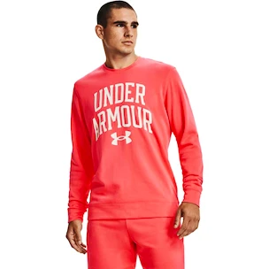 Pánská mikina Under Armour  RIVAL TERRY CREW-RED M