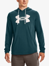 Pánská mikina Under Armour Rival Terry Logo Hoodie-GRN