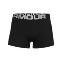 Pánské boxerky Under Armour  Charged Cotton 3" 3 Pack black Dynamic S