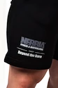 Pánské šortky Nebbia  Gym Sweatshorts GYM BRO Black