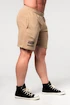 Pánské šortky Nebbia  Gym Sweatshorts GYM BRO Light Brown