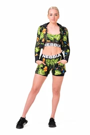 Pánské šortky Nebbia High-energy double layer shorts 563 jungle green