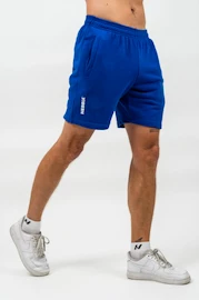 Pánské šortky Nebbia Performance+ Athletic Sweatshorts MAXIMUM blue