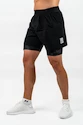 Pánské šortky Nebbia Performance+ Compression 2in1 shorts black