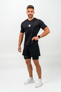 Pánské šortky Nebbia Performance+ Compression 2in1 shorts black