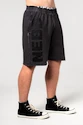 Pánské šortky Nebbia  Washed-off Gym Sweatshorts NO BS Black