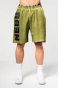 Pánské šortky Nebbia  Washed-off Gym Sweatshorts NO BS Light Green