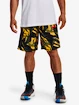 Pánské šortky Under Armour  BASELINE 10'' PRINT SHORT-YLW