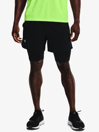 Pánské šortky Under Armour LAUNCH 5'' 2-IN-1 SHORT-BLK