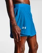 Pánské Šortky Under Armour QUALIFIER SPEEDPOCKET 5'' SHORT světle modré