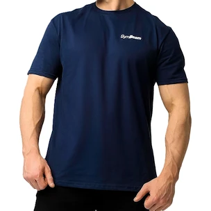 Pánské tričko GymBeam  Basic Navy Blue