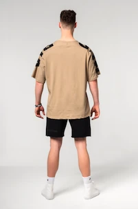 Pánské tričko Nebbia  Oversized T-shirt LIFTING CLUB Light Brown