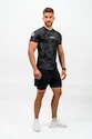 Pánské tričko Nebbia Performance+ Camouflage Compression T-shirt MAXIMUM black