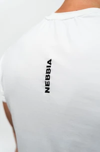 Pánské tričko Nebbia Performance+ Short-Sleeve Sports T-shirt RESISTANCE white