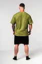 Pánské tričko Nebbia  Washed-off Oversized T-shirt HERITAGE Green