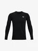 Pánské tričko Under Armour ColdGear Fitted Crew-BLK