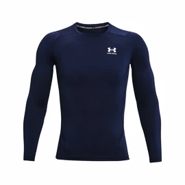 Pánské tričko Under Armour HeatGear Comp LS Midnight Blue