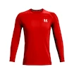 Pánské tričko Under Armour HeatGear HeatGear Armour Fitted LS Radiant Red M