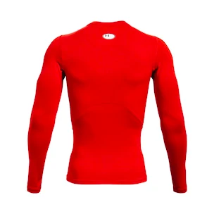 Pánské tričko Under Armour  HG Armour Comp LS-RED