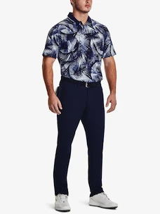 Pánské tričko Under Armour  Iso-Chill Grphc Palm Polo-NVY M