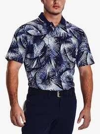 Pánské tričko Under Armour Iso-Chill Grphc Palm Polo-NVY