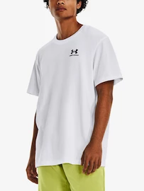 Pánské tričko Under Armour LOGO EMB HEAVYWEIGHT SS-WHT