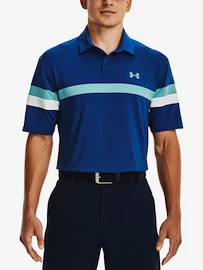 Pánské tričko Under Armour T2G Color Block Polo-BLU