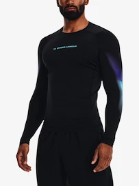 Pánské tričko Under Armour UA HG Armour Novelty LS-BLK