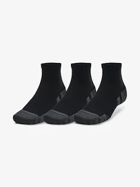 Ponožky Under Armour Performance Tech 3pk Qtr-BLK