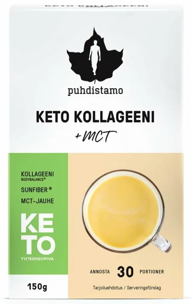 Puhdistamo Premium Keto Kollagen + MCT (Kolagenové Peptidy Bodybalance ...