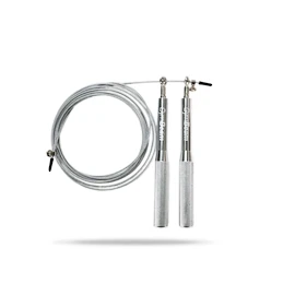 Švihadlo GymBeam Metal Jumping Rope Silver