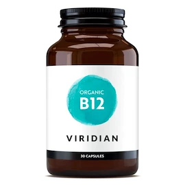 Viridian B12 Organic 100µg 30 kapslí