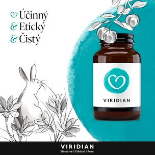 Viridian  L-Theanine & Lemon Balm  (L-Theanin s meduňkou) 30 kapslí